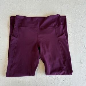 Fabletics Purple PureLuxe Large Women's Leggings